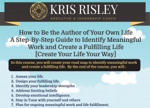 How to Be the Author of Your Own Life, Infographic